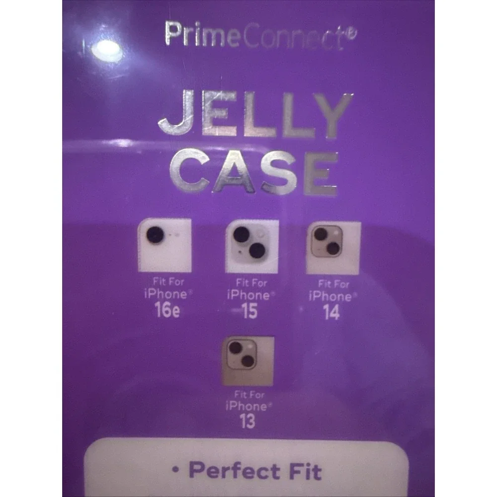 NEW NeeDoh Jelly Phone Case Pink iPhone 16e 15 14 13 Squishy Viral Sensory Cover